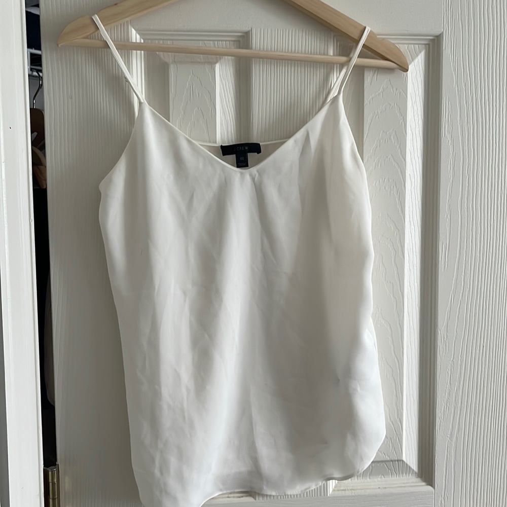 J. Crew White Camisole
